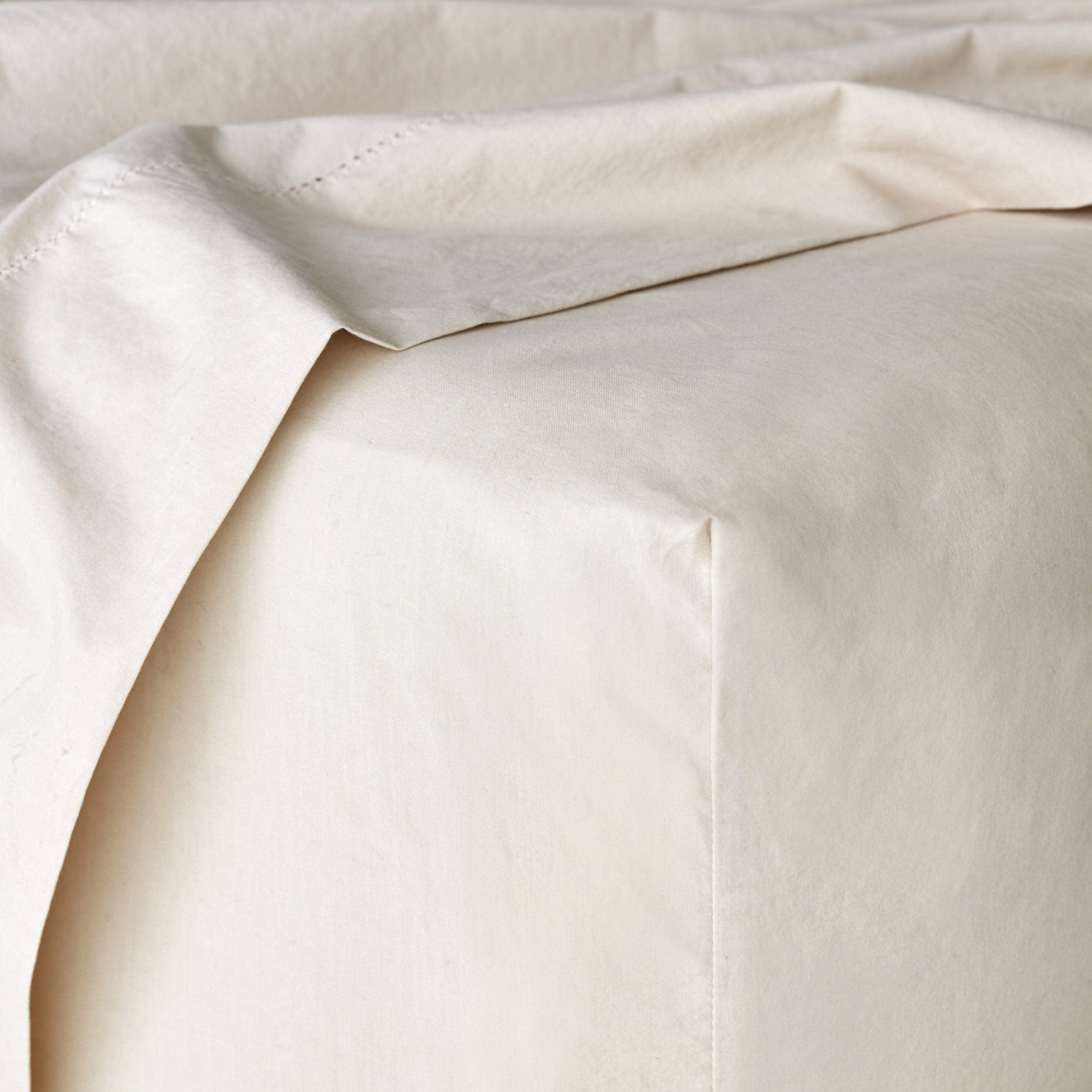 Stonewashed Organic Cotton Percale Sheet Set