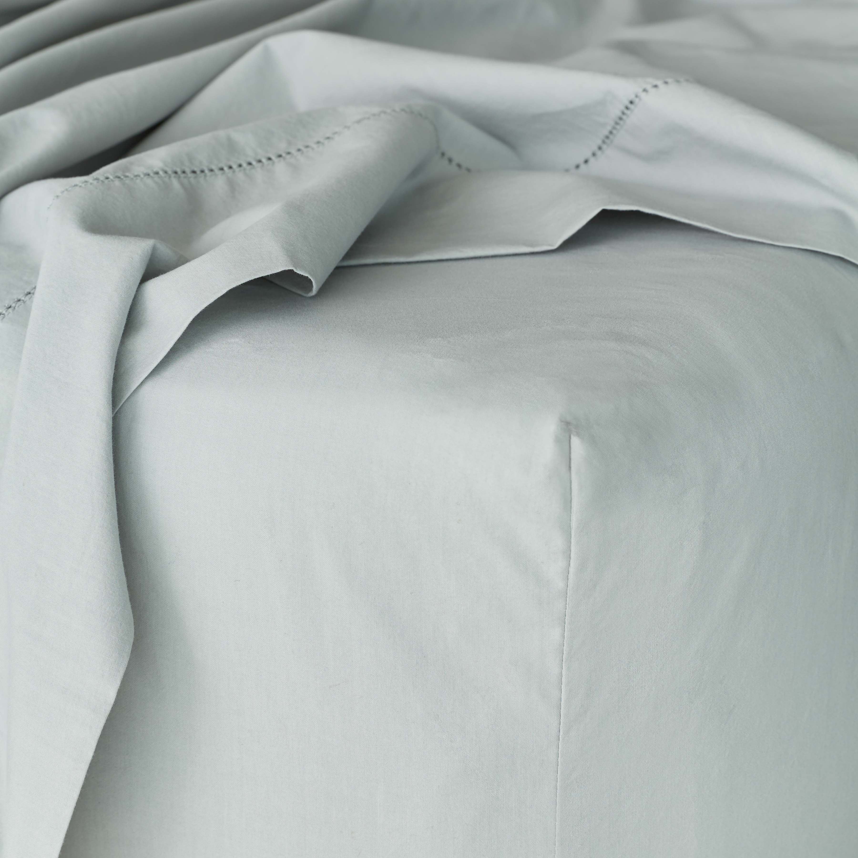 Stonewashed Organic Cotton Percale Sheet Set