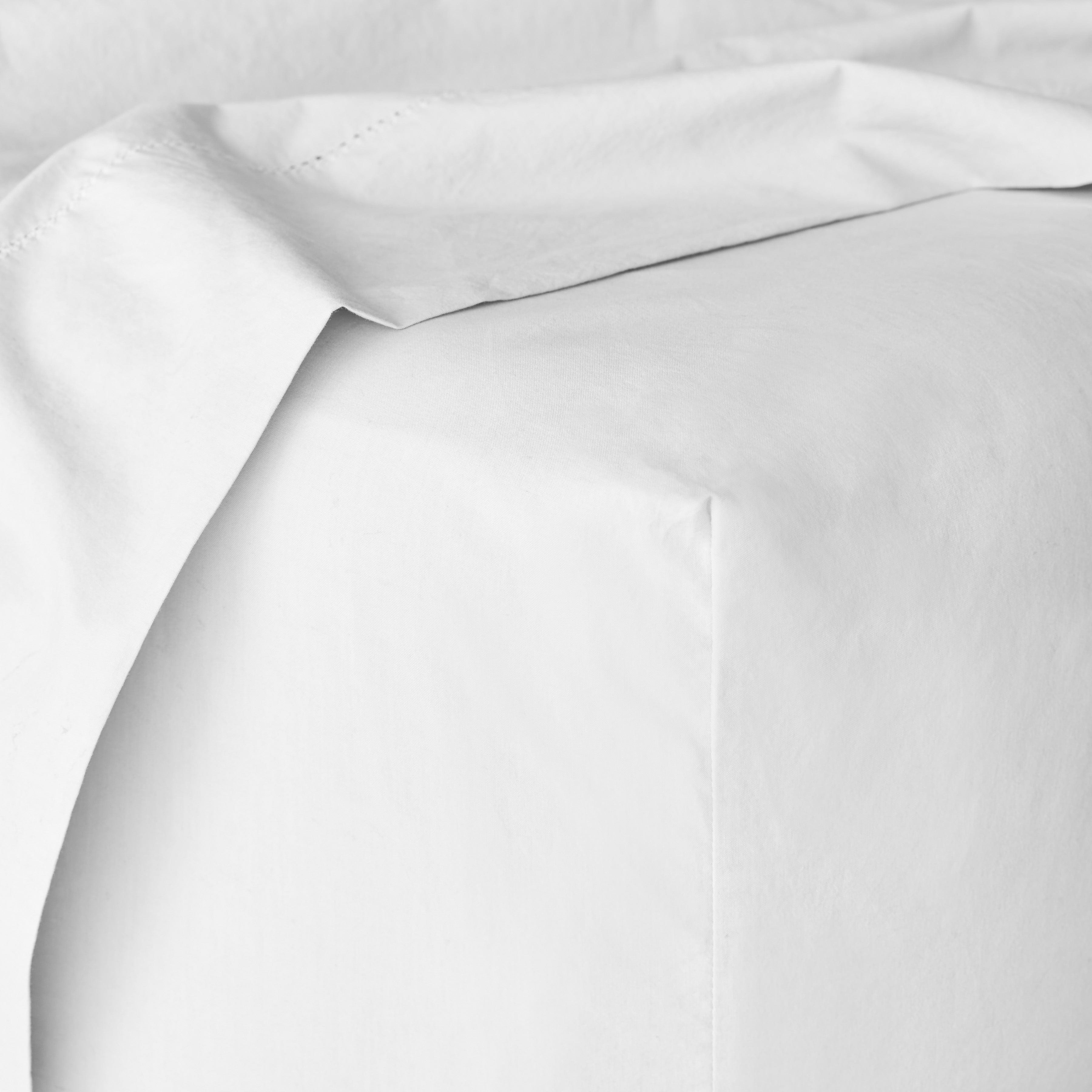 Stonewashed Organic Cotton Percale Sheet Set