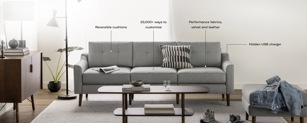 Lifestyle image of Burrow Nomad Plus