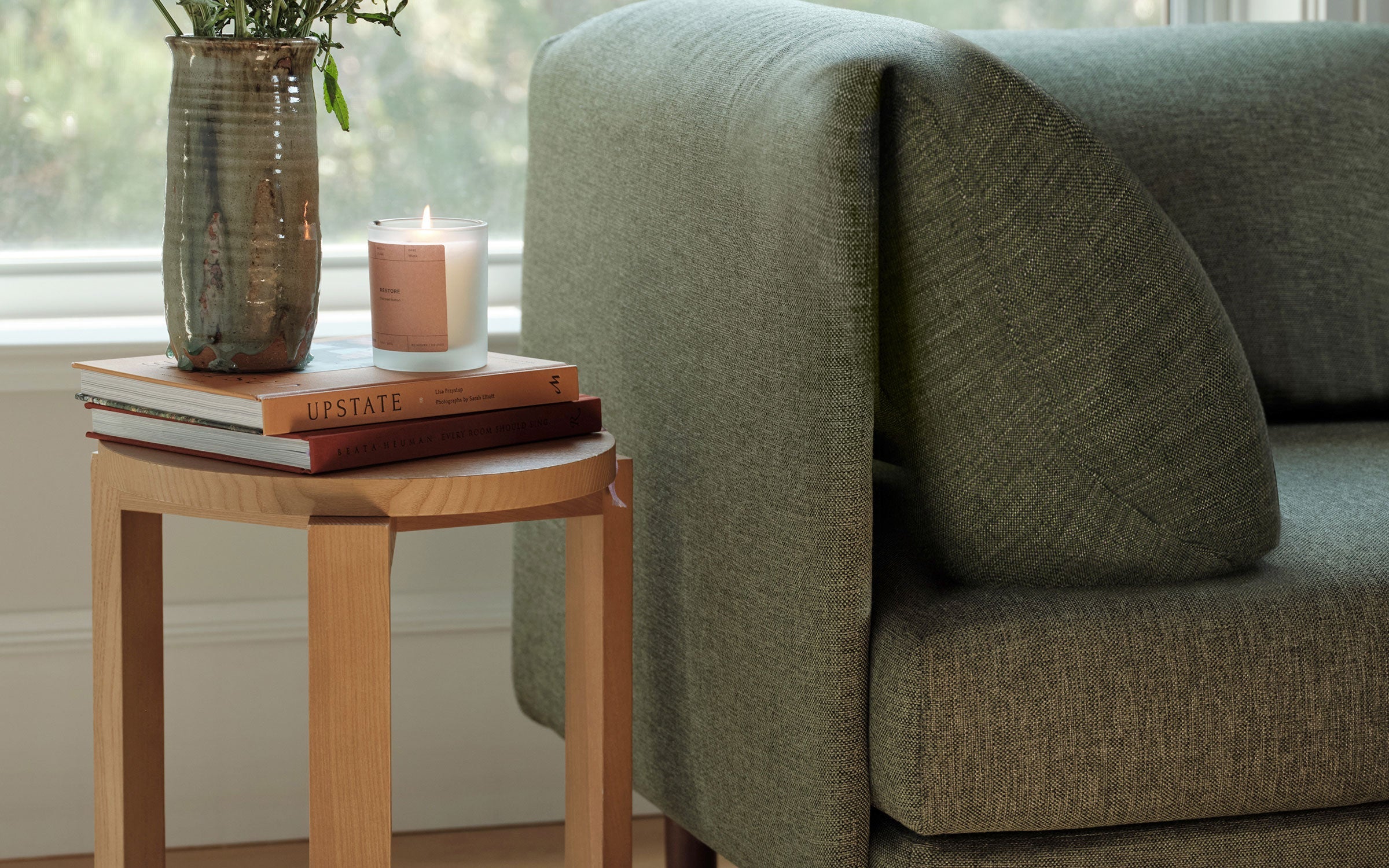 Range 3-Piece One Arm Sofa