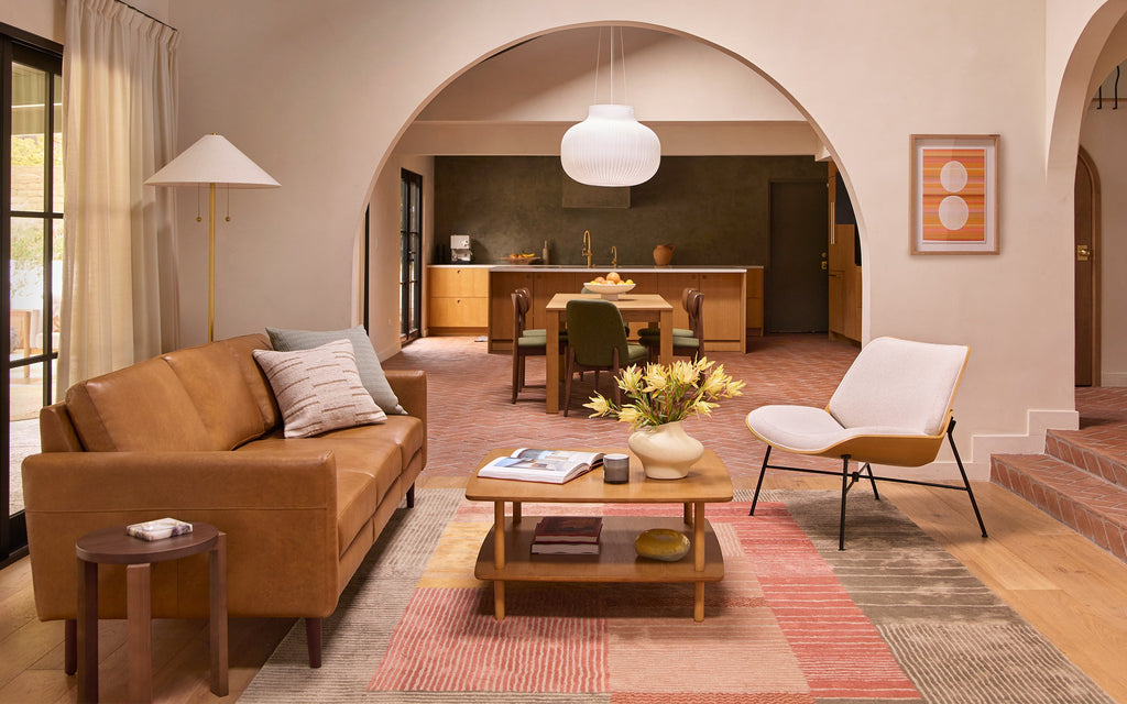 Nomad Leather King Sofa