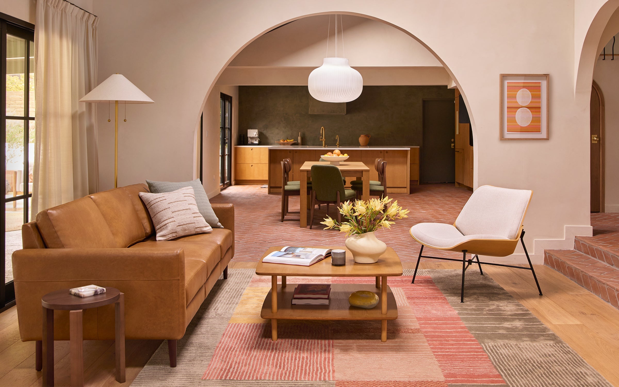 Nomad Leather King Sectional