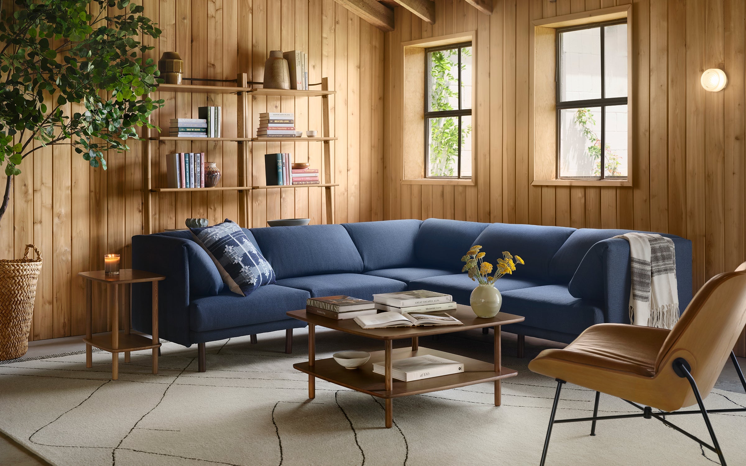 Range 5-Piece One Arm Sectional
