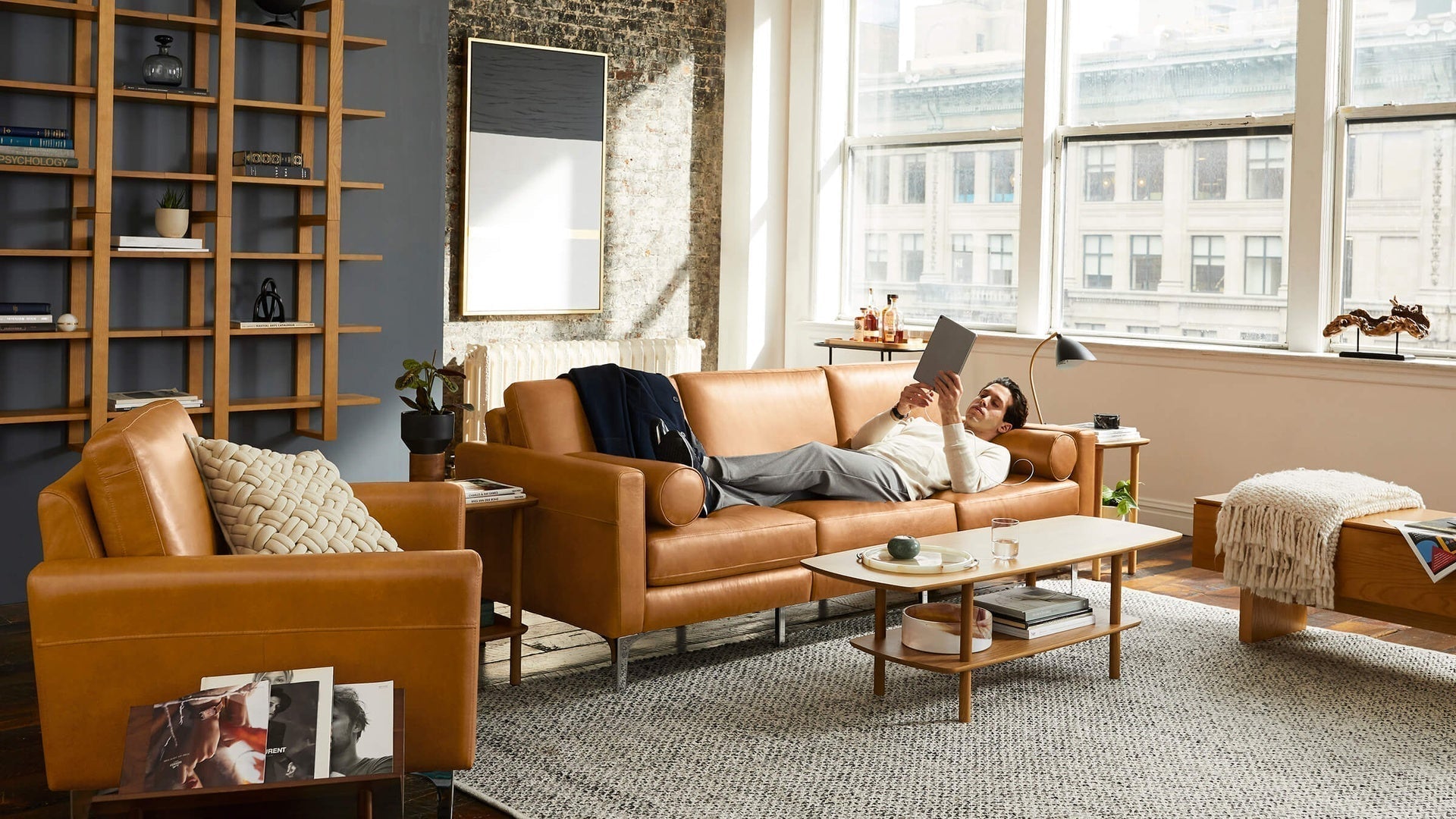Lifestyle image of Burrow Nomad Plus